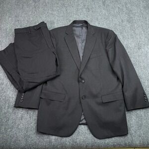 Brooks Brothers Suit Jacket Mens 44R (Pants 38x24) 1818 Madison Estrato Wool